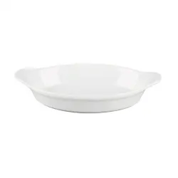 Купить форма для запекания овальная 28х15,6см 0,78л, цвет белый, cookware whcwmoen1 – цена от завода, доставка до двери | RuOborudovanie.ru