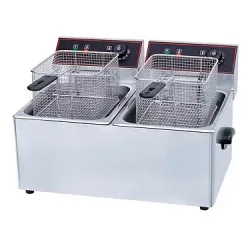 Фритюрница Hualian Machinery HEF-6L-2 (2 емкости) – купить в RuOborudovanie.ru с доставкой до двери Купить фритюрница hualian machinery hef-6l-2 (2 емкости) – цена от завода, доставка до двери | RuOborudovanie.ru