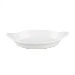 Купить форма для запекания овальная 20,5х11,3см 0,255л, цвет белый, cookware whcwsoen1 – цена от завода, доставка до двери | RuOborudovanie.ru