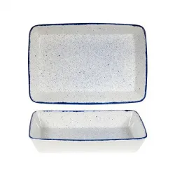 Купить форма для запекания 38х25см h6,2см 3,5л, stonecast hints, цвет indigo blue shbirlbd1 – цена от завода, доставка до двери | RuOborudovanie.ru
