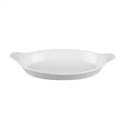 Купить форма для запекания овальная 34,5х19см 1,09л, цвет белый, cookware whcwloen1 – цена от завода, доставка до двери | RuOborudovanie.ru