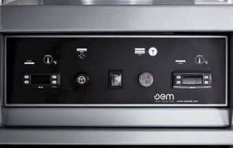 Пресс для пиццы Oem-ali PF45MTE PIAN без бортика, краст 45см, термический, электрон.термостат – купить по цене завода